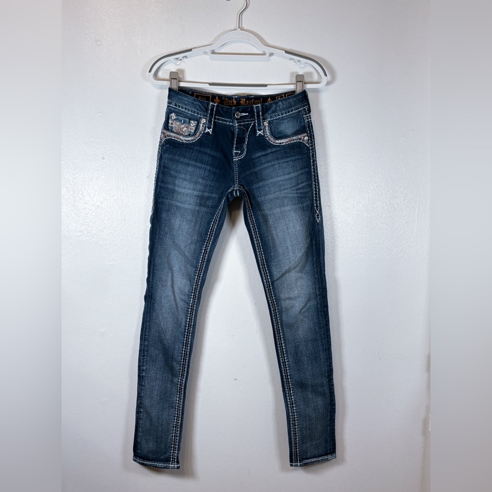 Rock Revival Easy Skinny Jeans sz25 - Dark Blue